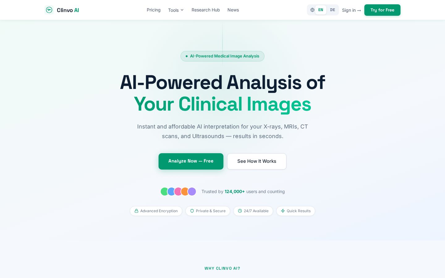 Clinvoai — AI-сервіс для медицини